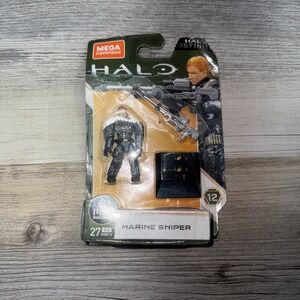 Mega Construx Halo Heroes Series 12 Marine Sniper NIB